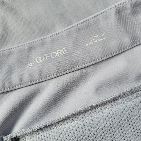 G/FORE Light Gray Athletic Shorts - Picture 5 of 10